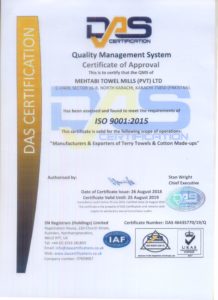 ISO CERTIFICATE 20190001